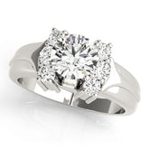 Engagement Rings Cluster Sides - TN81930
